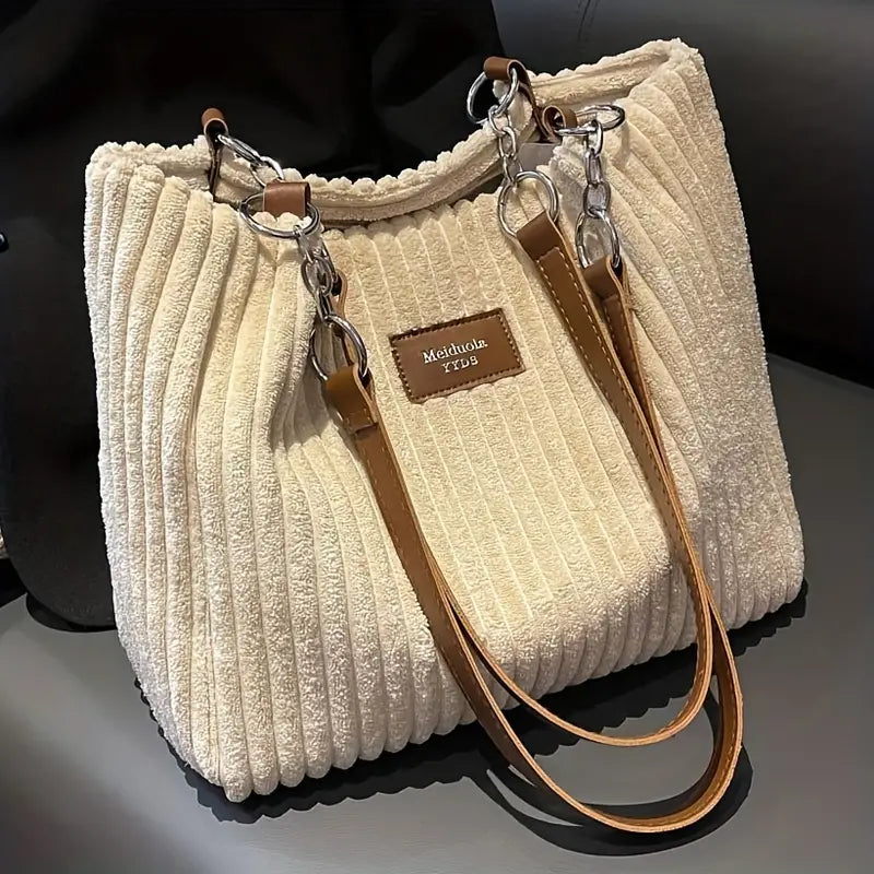 Amira | Corduroy Tote Bag