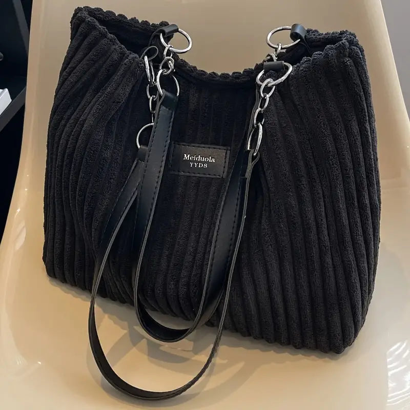 Amira | Corduroy Tote Bag