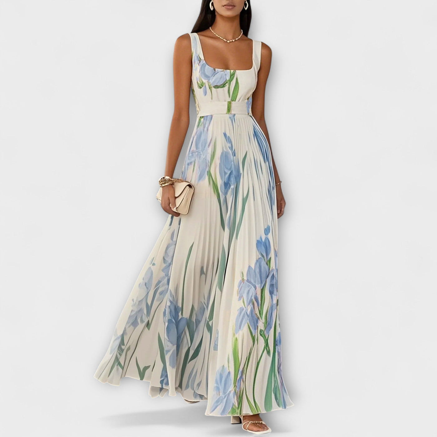 Elena | Floral Maxi Dress