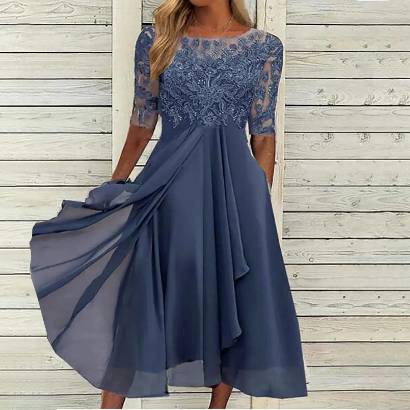 Marina | Lace Evening Dress