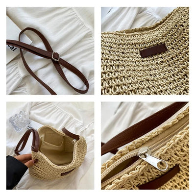 Eliana | Woven Shoulder Bag