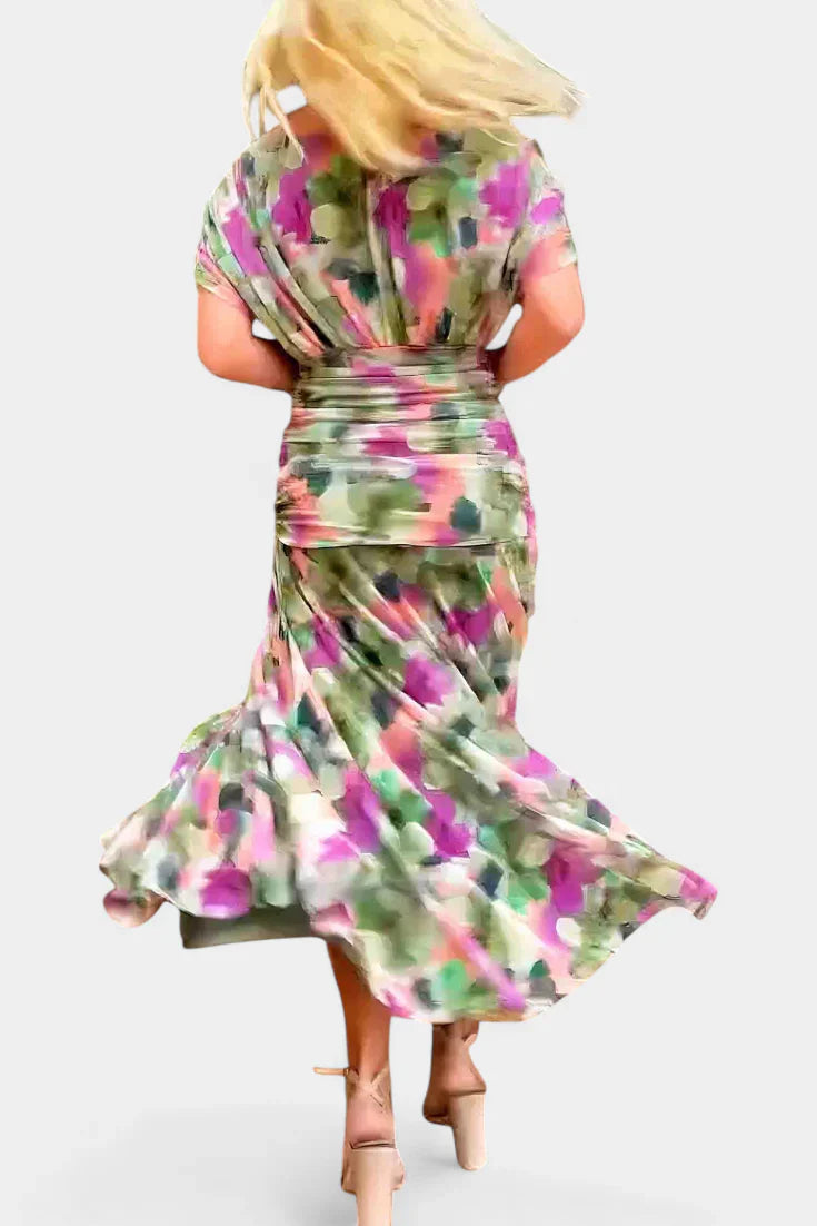 Juliana | Off-Shoulder Midi Dress
