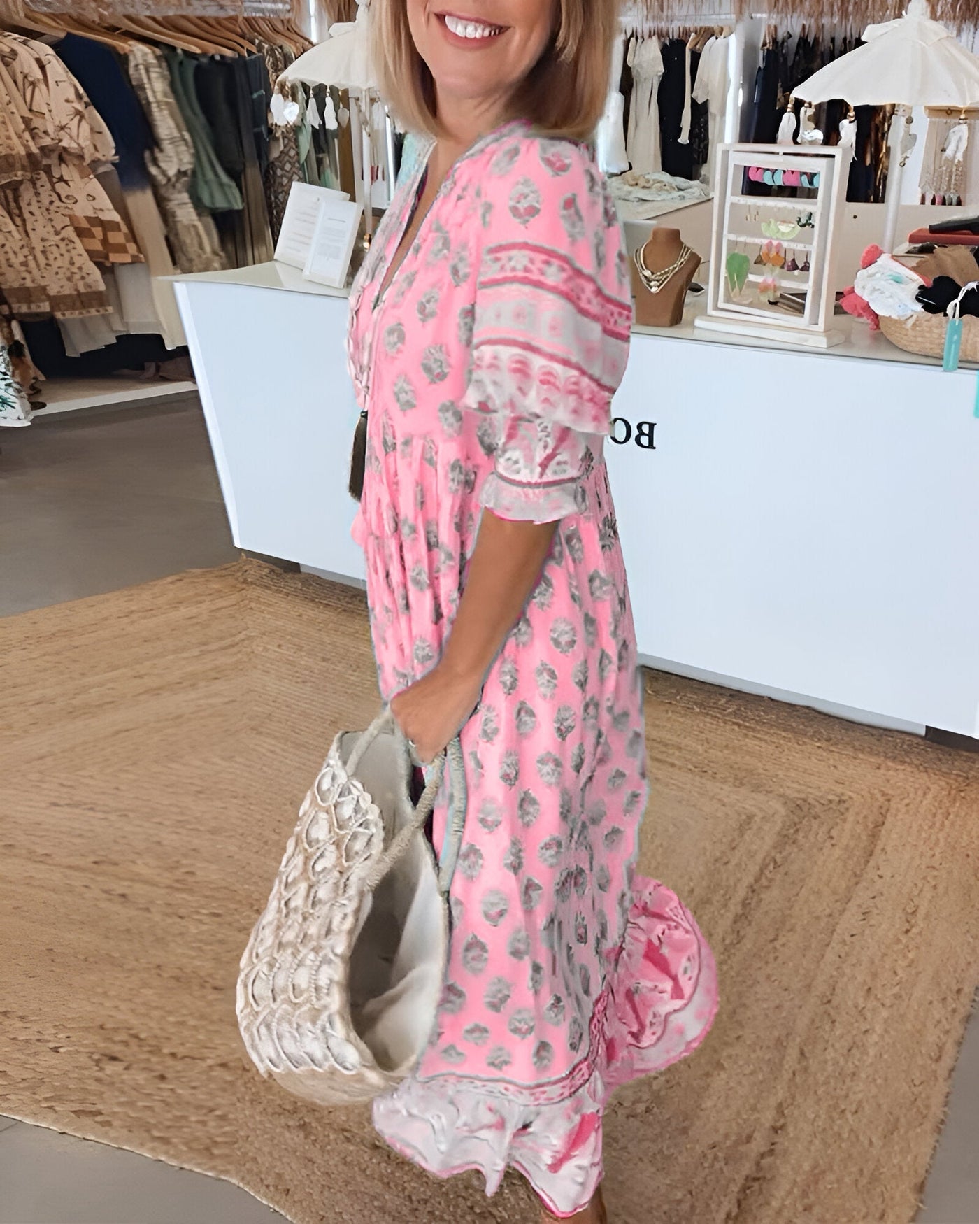 Camila | Boho Maxi Dress