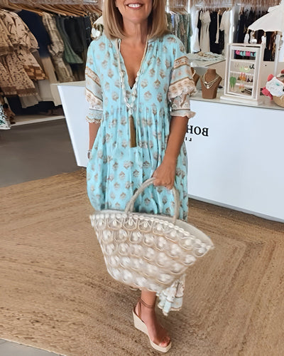 Camila | Boho Maxi Dress