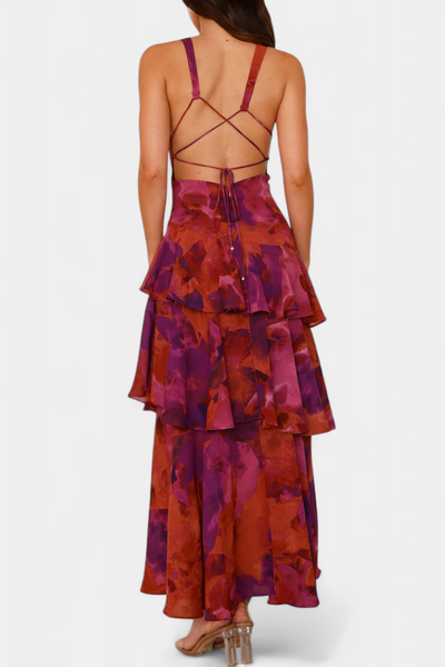 Serena | Tiered Maxi Dress