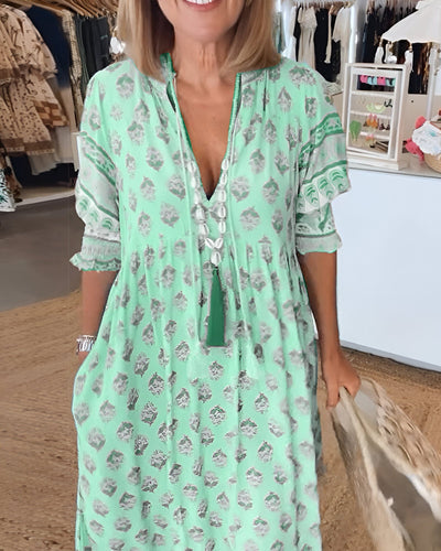 Camila | Boho Maxi Dress
