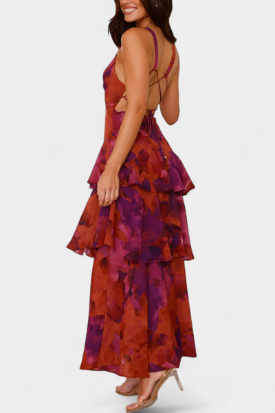 Serena | Tiered Maxi Dress