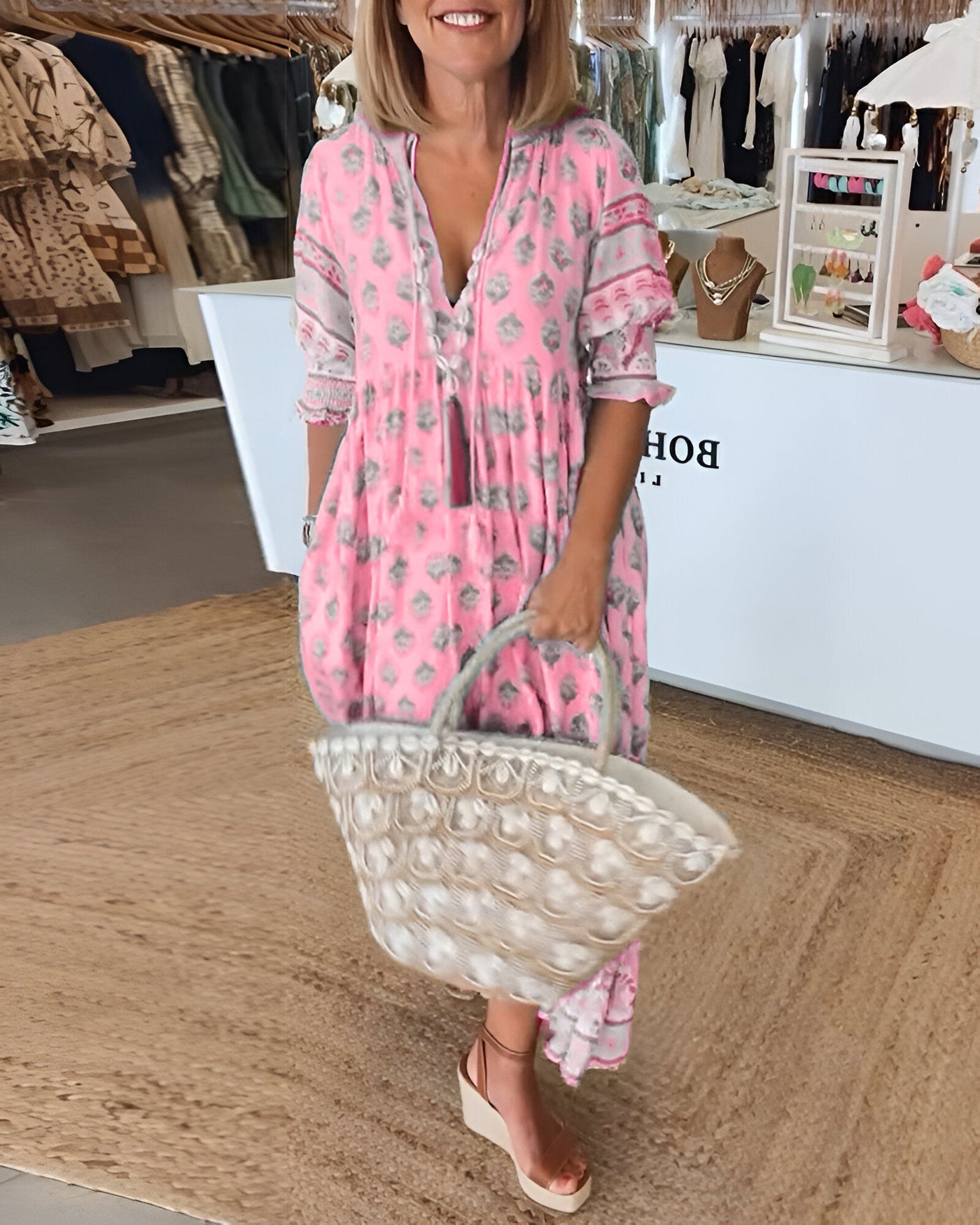 Camila | Boho Maxi Dress