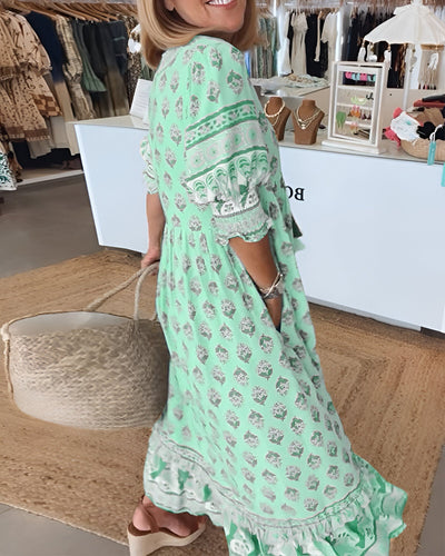 Camila | Boho Maxi Dress