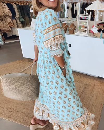 Camila | Boho Maxi Dress