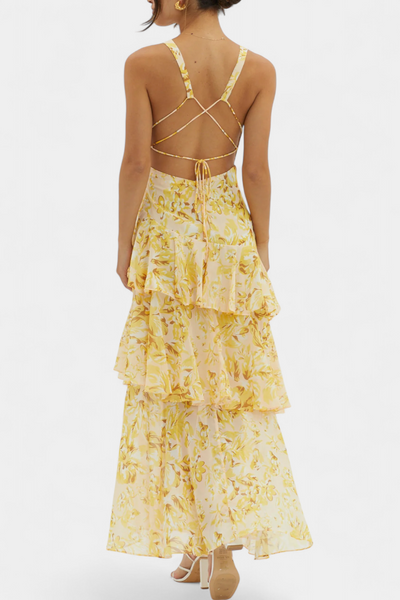 Serena | Tiered Maxi Dress