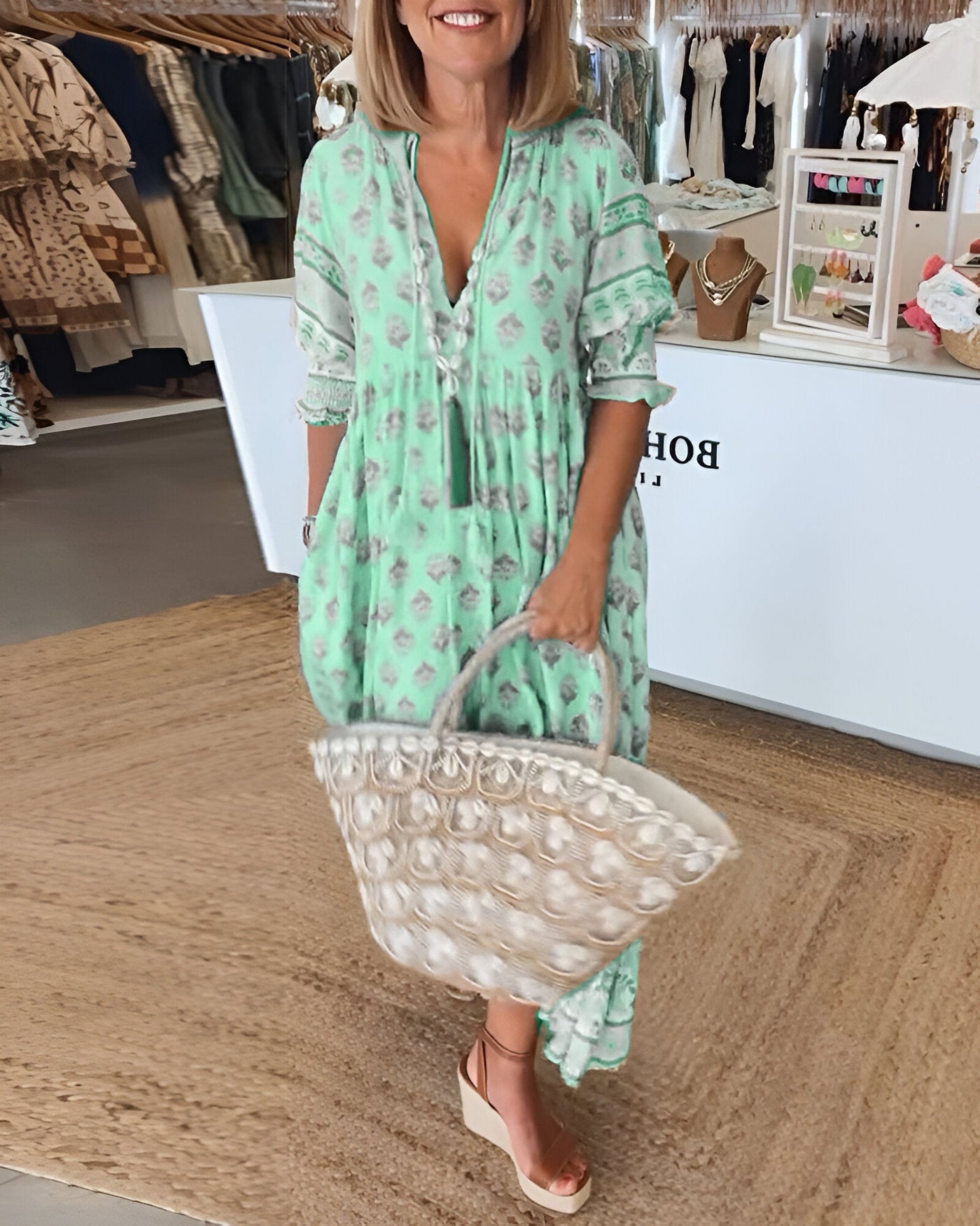 Camila | Boho Maxi Dress