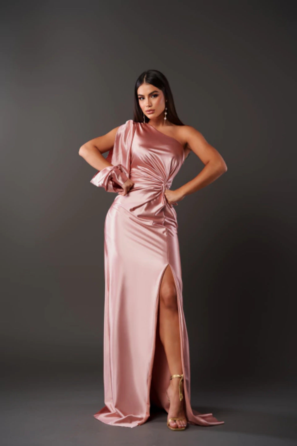 Sophia | One-Shoulder Maxi Dress