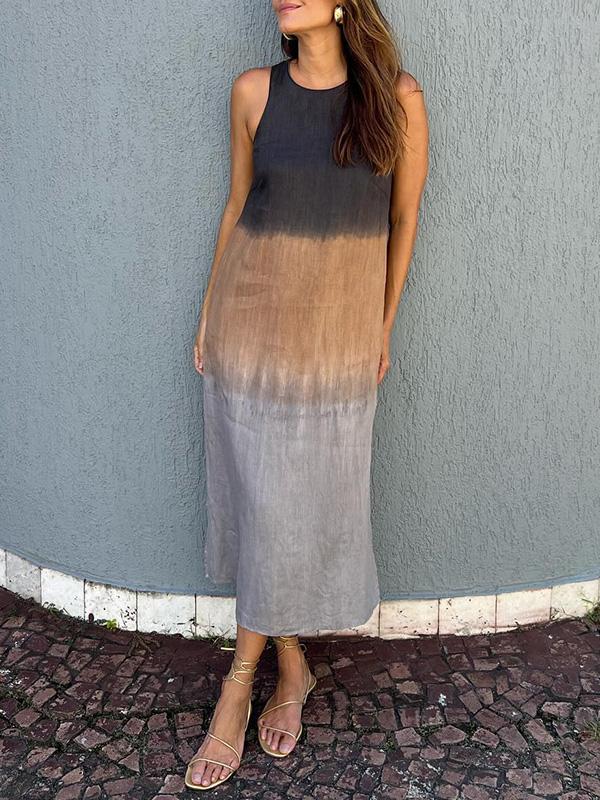 Mira | Ombre Midi Dress