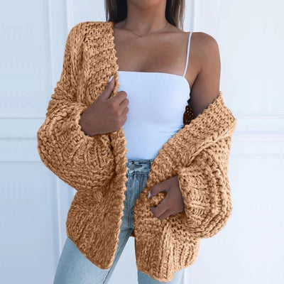Elena | Chunky Knit Cardigan