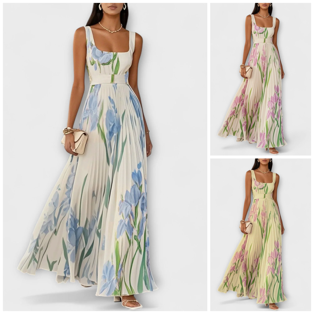 Elena | Floral Maxi Dress