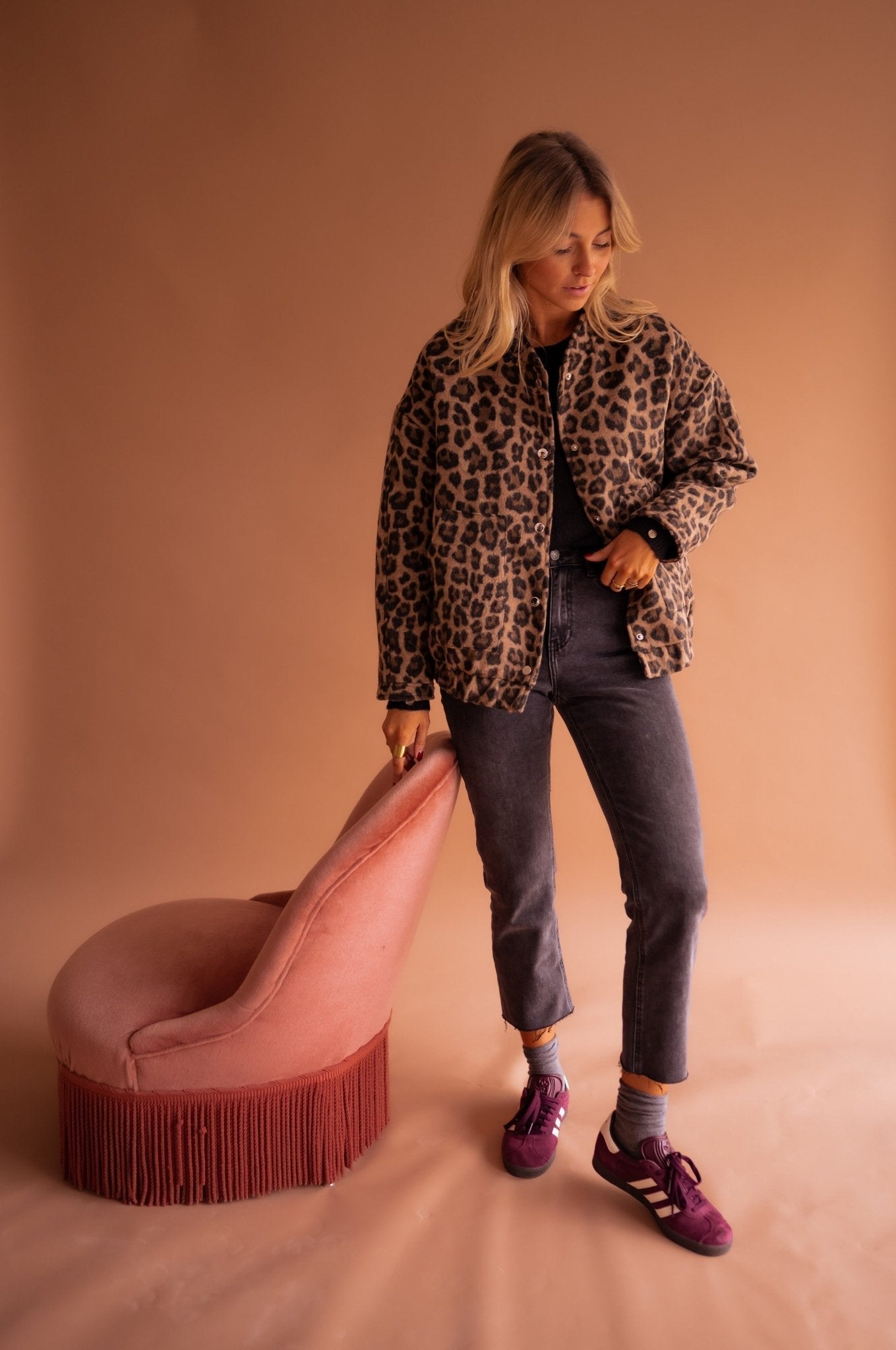 Luna | Leopard Print Jacket