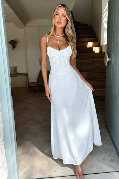 Amara | White Maxi Dress