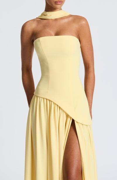 Maliyah | Strapless Maxi Dress