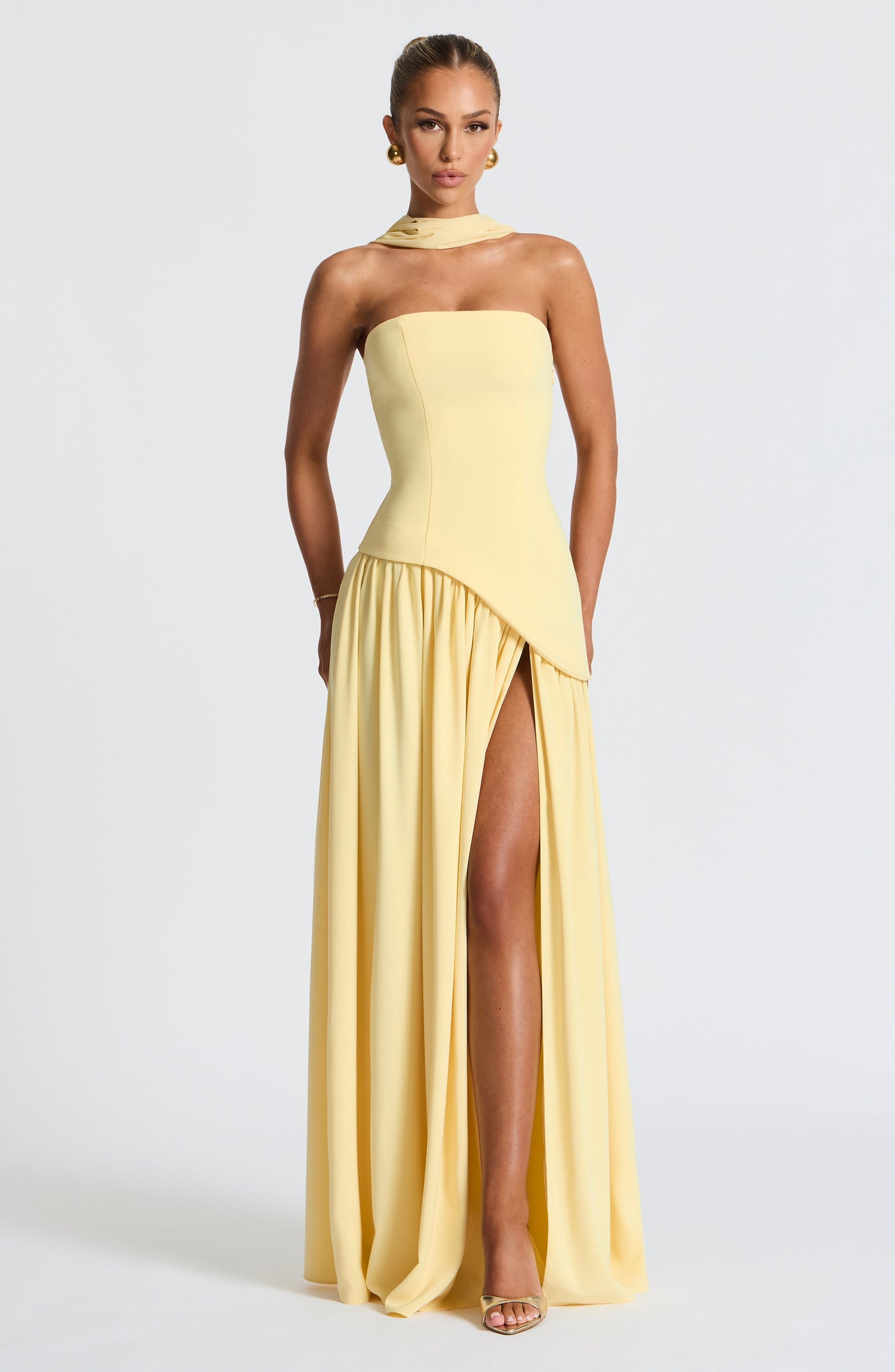 Maliyah | Strapless Maxi Dress