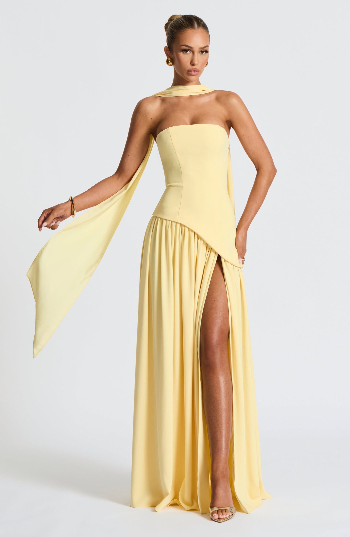 Maliyah | Strapless Maxi Dress