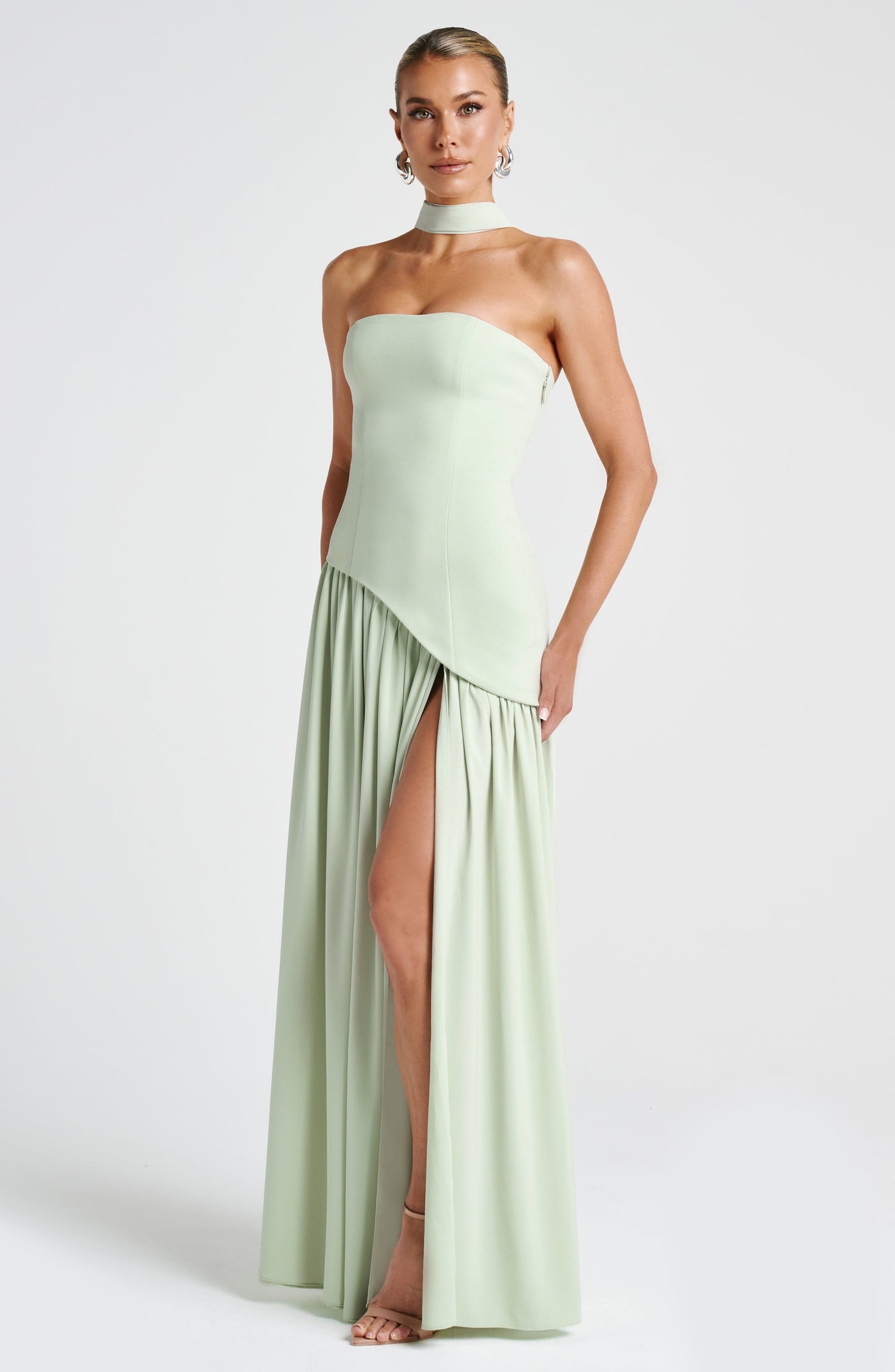 Maliyah | Strapless Maxi Dress