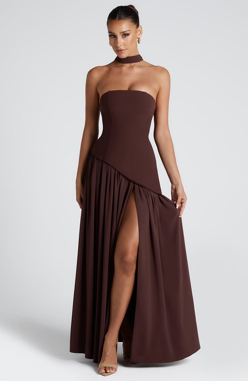 Maliyah | Strapless Maxi Dress