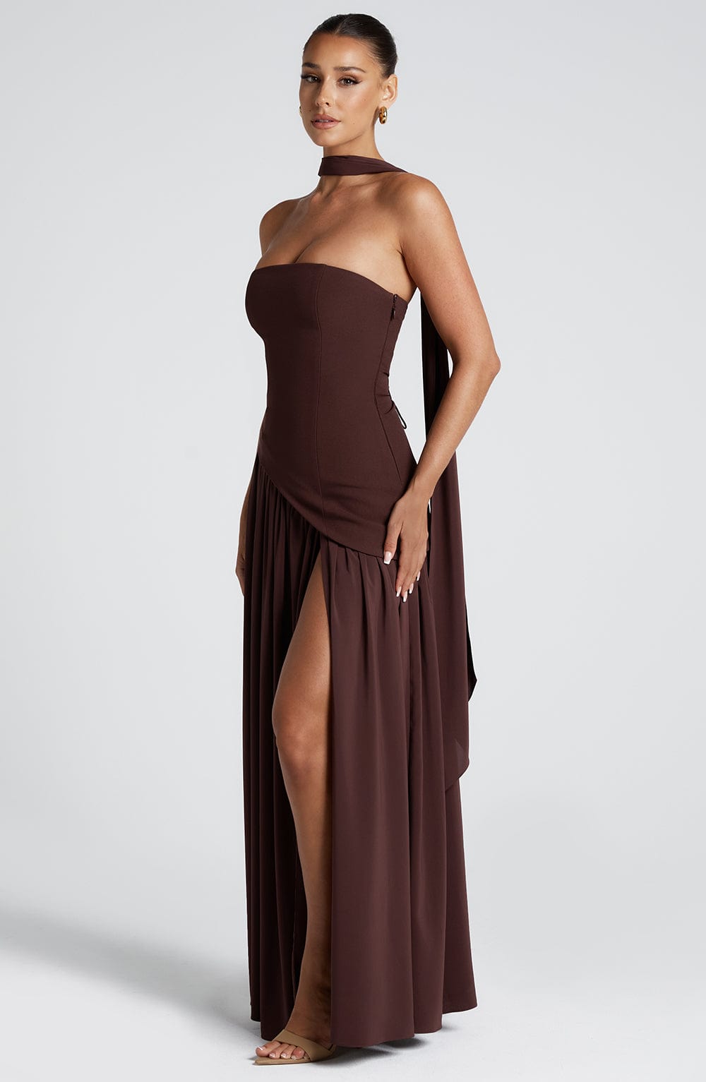Maliyah | Strapless Maxi Dress