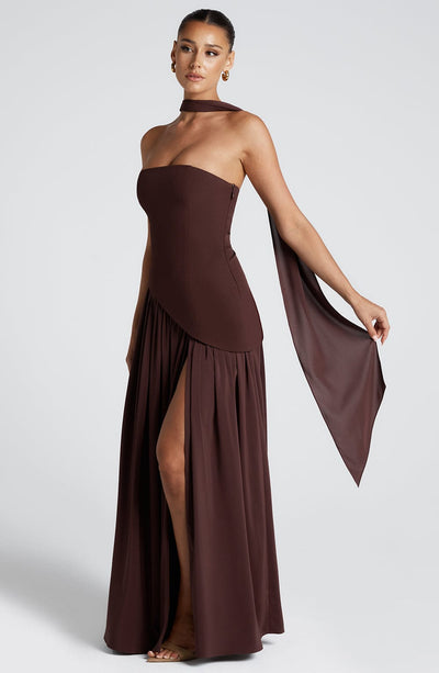 Maliyah | Strapless Maxi Dress