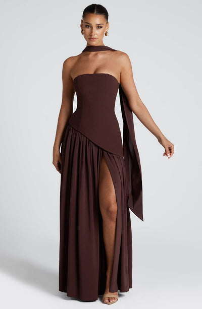 Maliyah | Strapless Maxi Dress