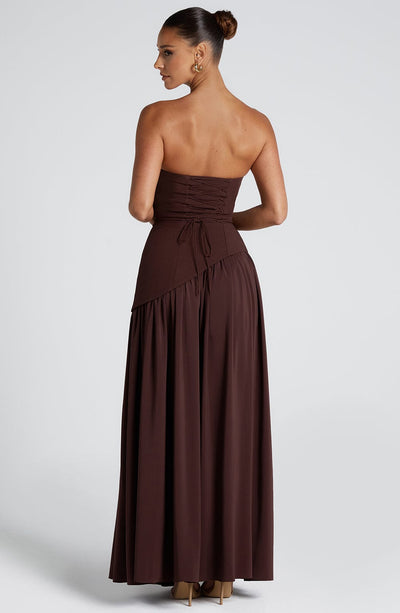 Maliyah | Strapless Maxi Dress