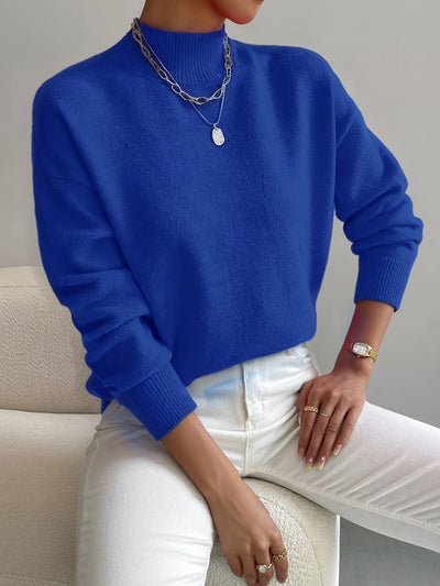 Elina | Mock Neck Sweater