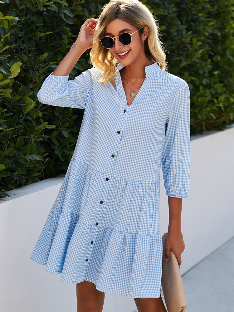 Isla | Breezy Button-Down Dress
