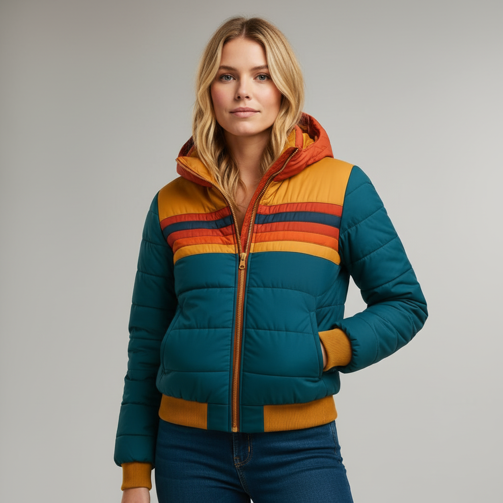 Liora | Retro Puffer Jacket