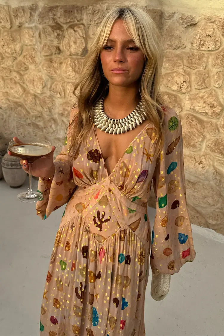 Noelia | Bohemian Maxi Dress
