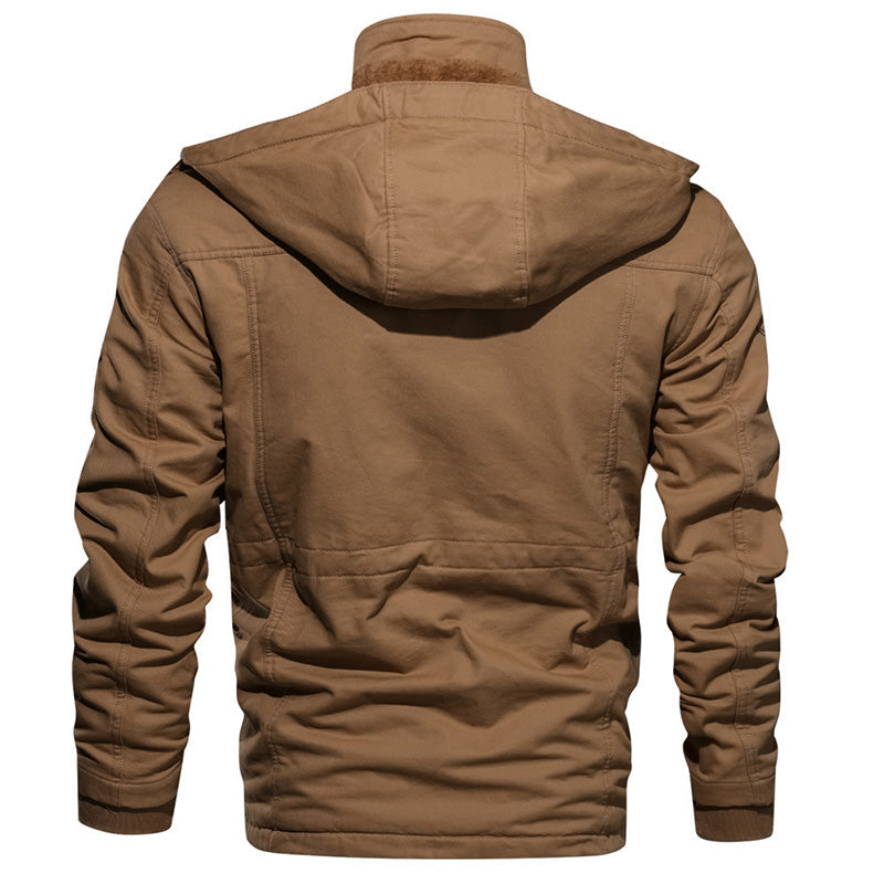 Alistair | Fleece-Lined Hooded Jacket