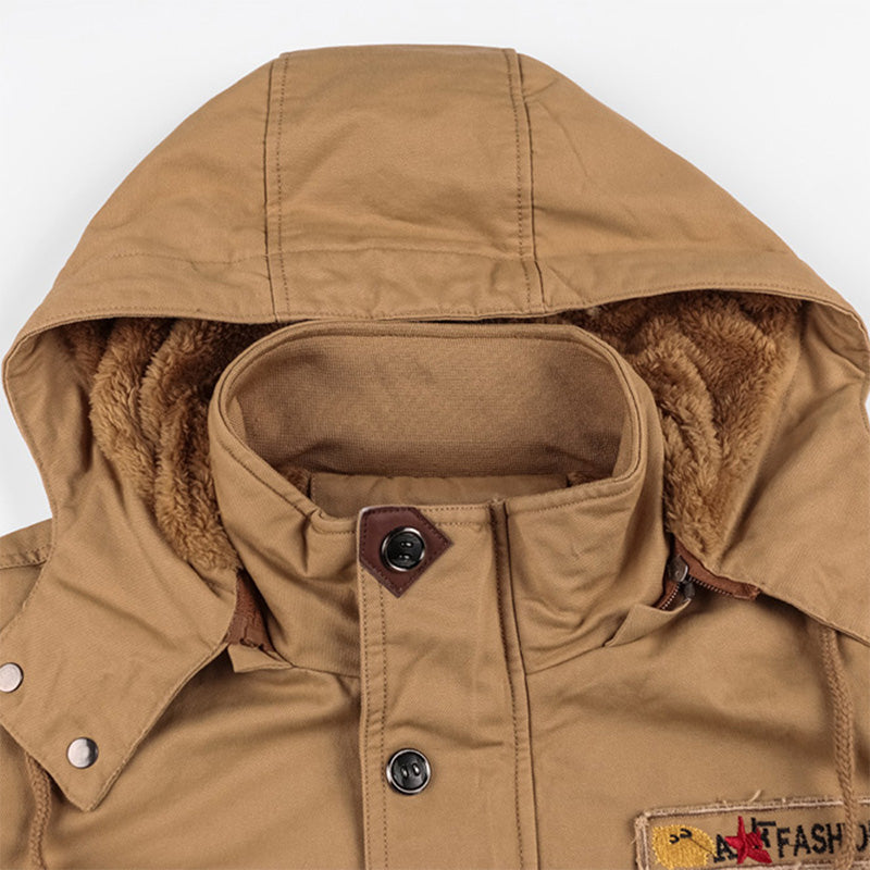 Alistair | Fleece-Lined Hooded Jacket